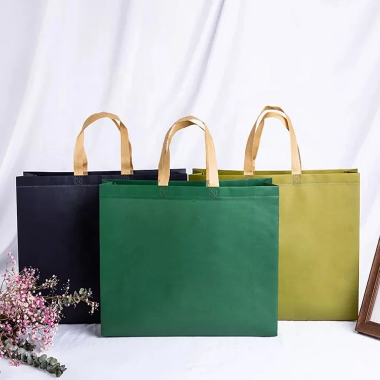 

grocery laminated non woven bag retail online shopping, Dark blue/dark green/black/khaki
