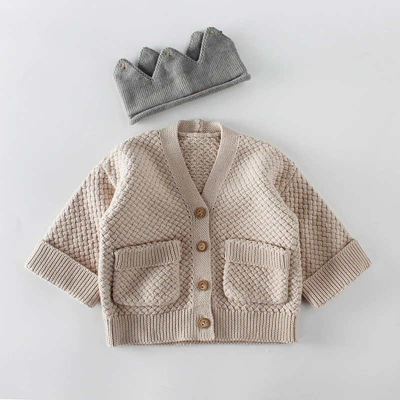 

Hu Sunshine Wholesale Baby Boys Girls Sweaters Autumn Cotton Full Sleeves Baby Girl Clothes