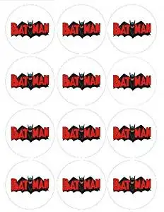 Single Source Party Supply - Batman Cupcakes Edible Icing Image #2 by Single Source Party Supplies