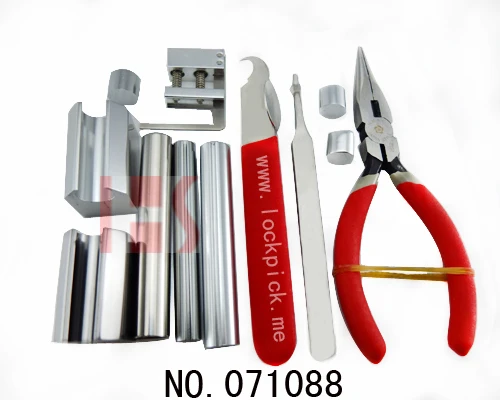 

Locksmithsupplies 12 Pcs Lock Disassembly Opening Lock Smith Tool Cabinet