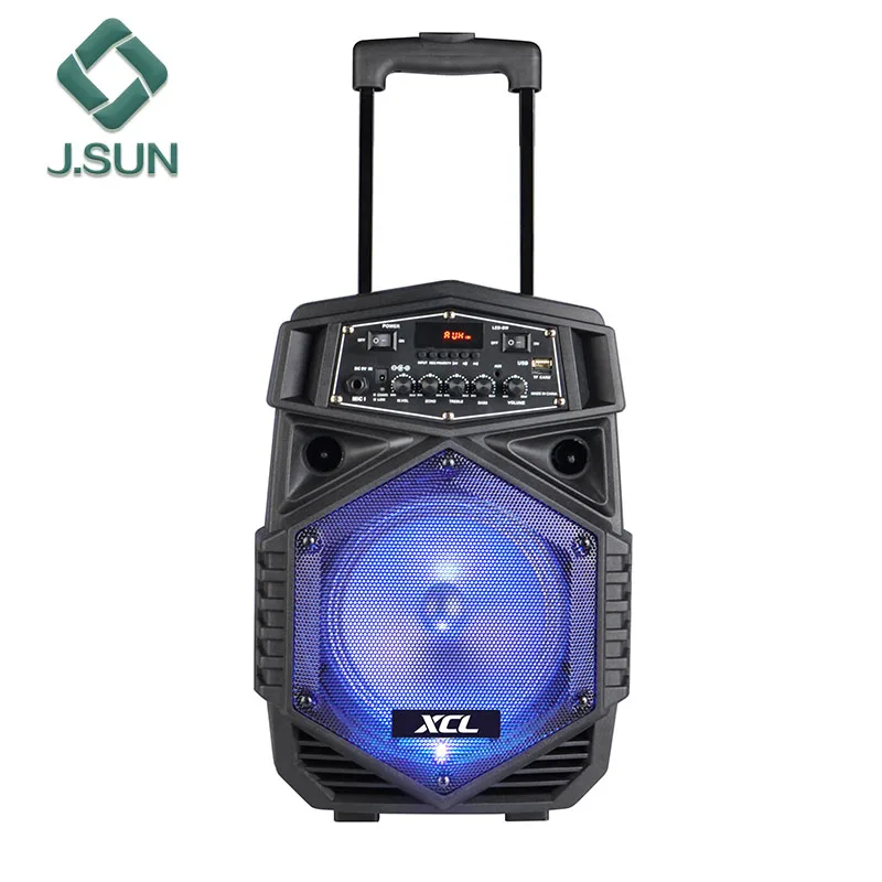 New trolley speaker karaoke 8 inch speaker box from xcl brand home theater speakers