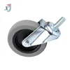 Factory price 4 inch Medium Duty PVC caster For equipment castor wheels