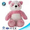 Promotional cute giant plush pink panda custom funny soft stuffed panda plush