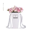 Customized flower carry bags with hanging for potted plant bags,flower partner