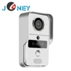 Support WIFI or wire connection with internet wifi doorbell with keyfob unlock door