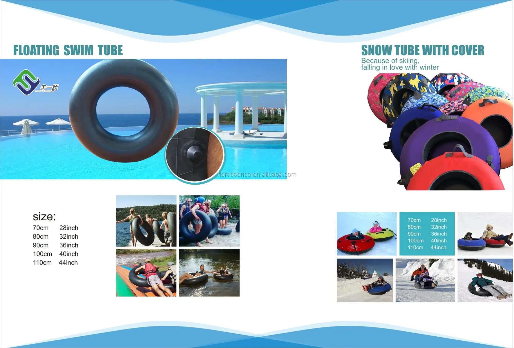 Huge New Truck Tire Inner Tube Float Rafting Snow River Tubes 70cm 28