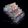 acrylic organizer for cosmetics 5 levels 45 bottles acrylic nail polish display stand
