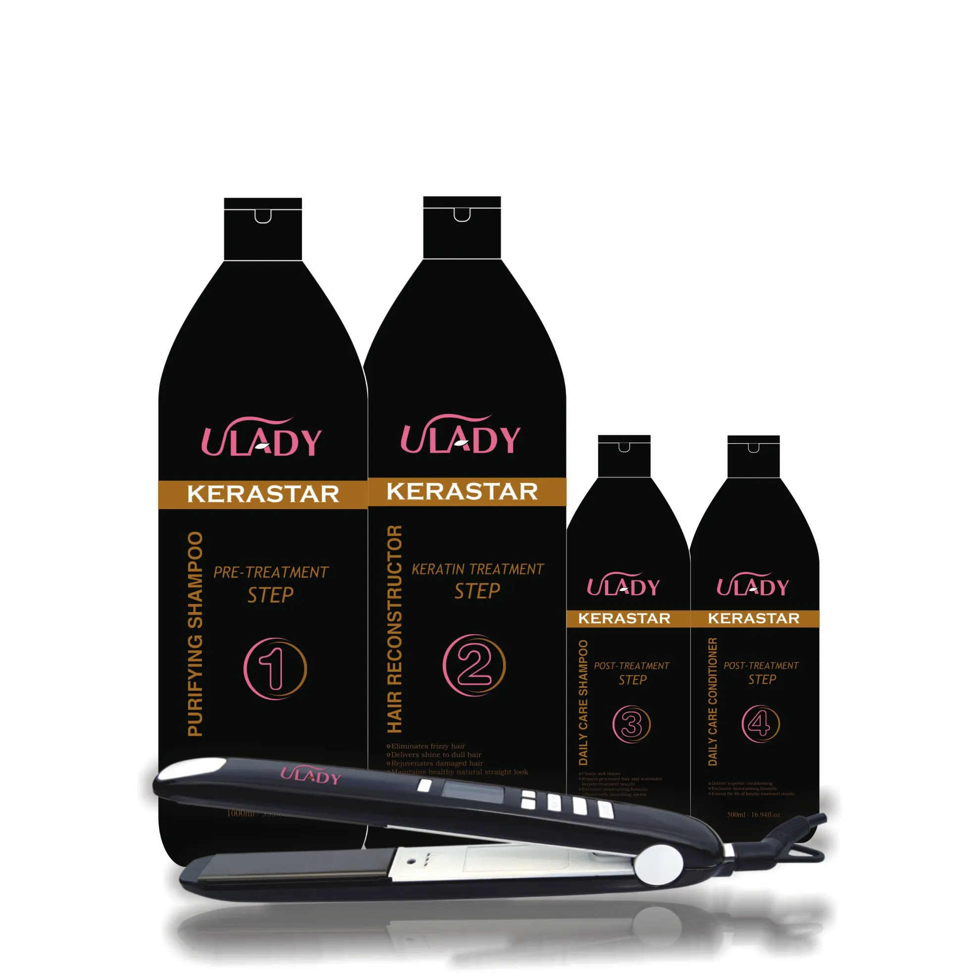 Wholesale Maxi Gold Brazilian Straightening Pure Bio Straighten Cure Cream Lotion Nano Luxliss Keratin Hair Treatment