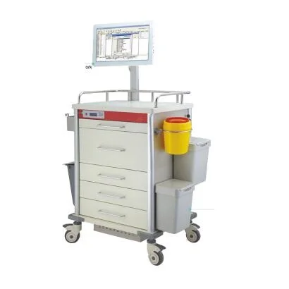
Hospital Cheapest Medical Mobile Workstation Trolley  (60544070642)