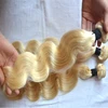 dropshipping accept paypal wet and wavy brazilian hair blonde