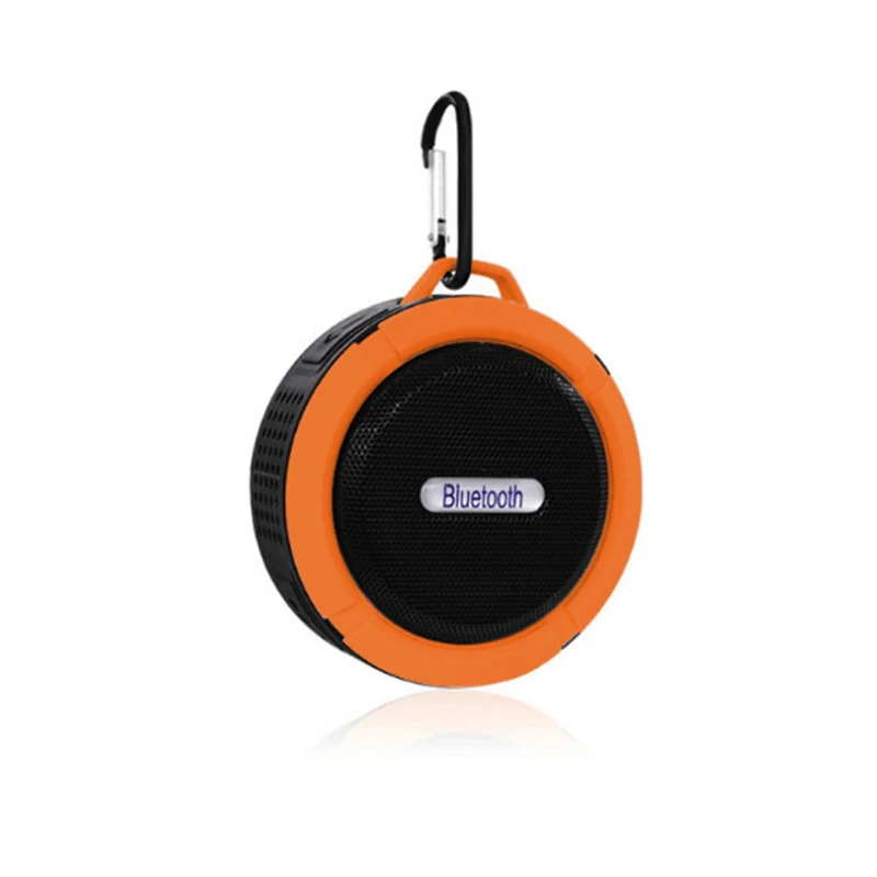 

Hands-free calling card subwoofer BT speaker portable outdoor small stereo with suction cup hook