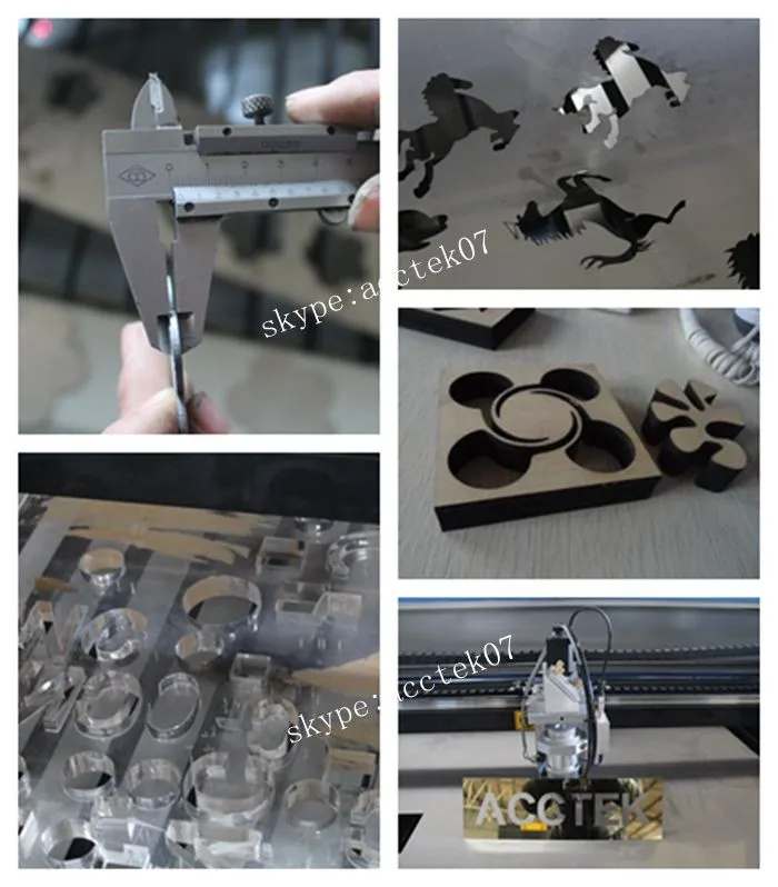 belt transmission co2 laser metal cutting machine 1390