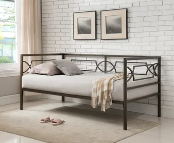 Sala De Hierro Muebles Metal Diván Sofá Diván (día Cama) Con Pop Up