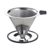 Cone filter coffee pour over dripper coffer