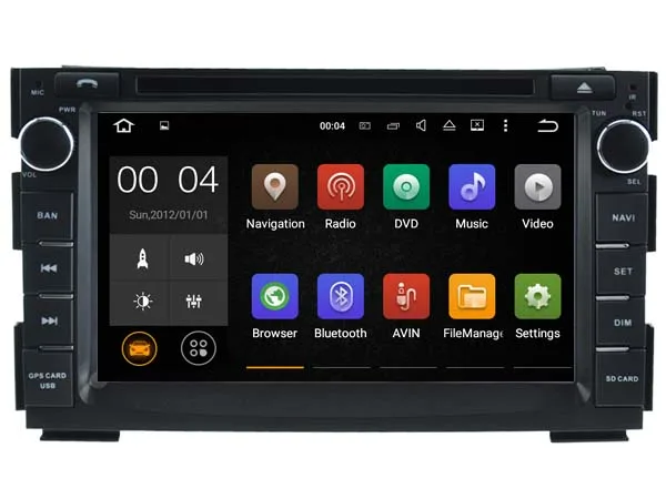 Excellent Android 9.0 Car Dvd Navi Player FOR KIA CEED (2010-2012)/VENGA audio multimedia auto stereo support DVR WIFI DAB OBD all in one 17