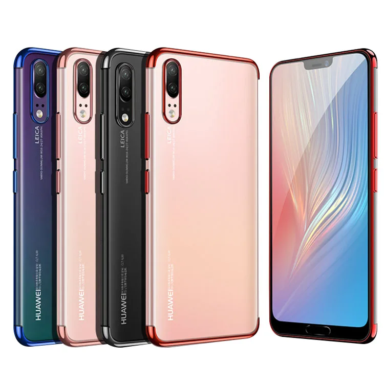 

Ultra thin soft TPU case for Huawei P20, Black;blue;red..