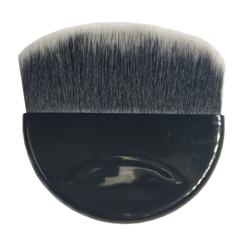 

Blusher powder case white goat hair Half-moon Blush Brush, N/a
