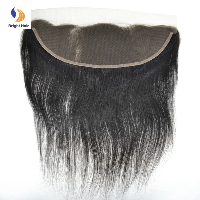 

Silky Straight no shedding Ear to Ear Lace Closure frontal with Baby Hair, Black