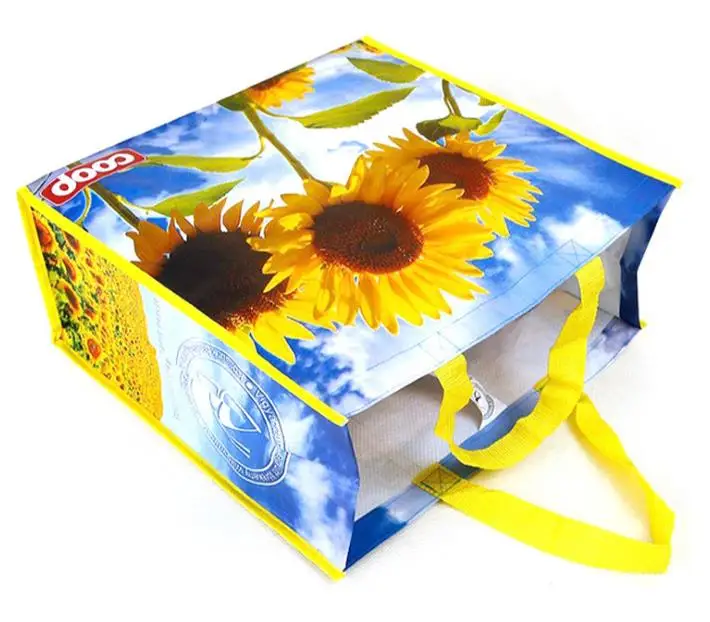 
promotional pp non woven shopping tote bag 
