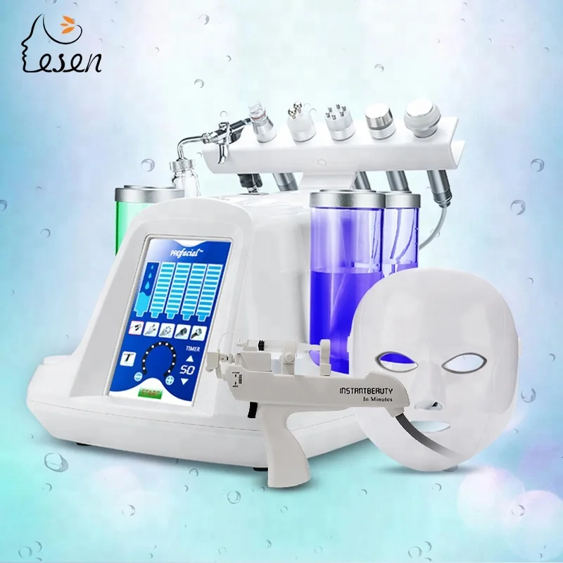 

Meso Injection Water Peel Facial Photon Light 8 Heads Bubble Beauty Machine