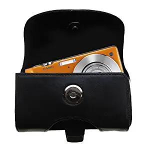 Handmade Genuine Real Leather Full Camera Case Bag Cover for Casio EX-ZR3500 ZR3500 Brown Color