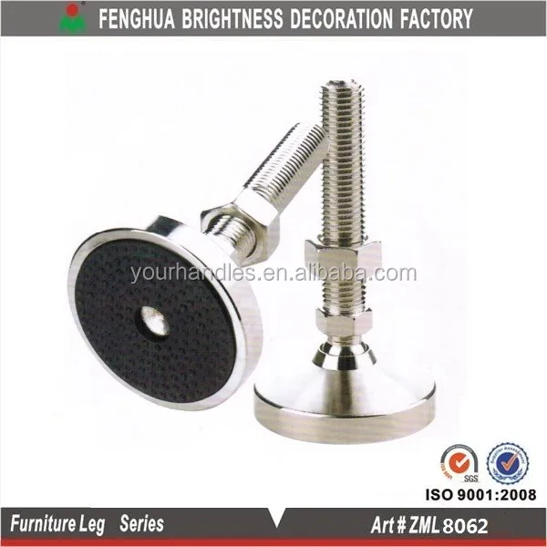 Metal Swivel Base Stud Mount Leveling Foot Threaded Stud Mount Buy