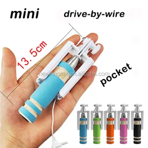 Portable Wired Mini Selfie Stick