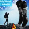 graphene clothes, Powered by Power Bank Front and Back Heat Zones socks