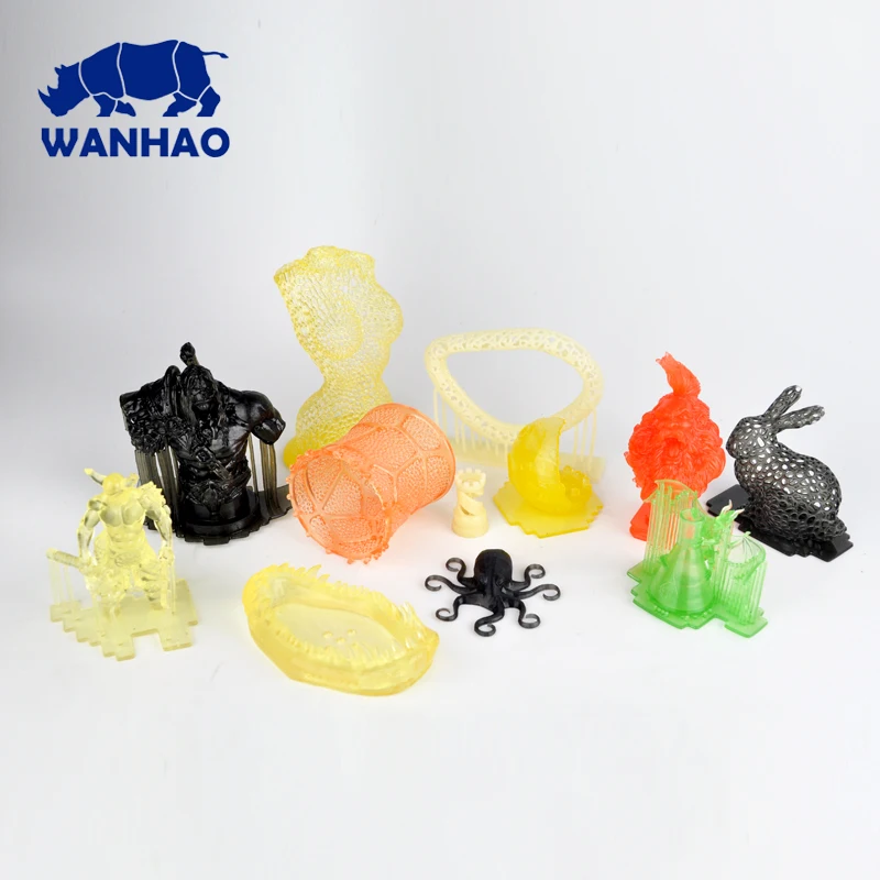 Gray / Grey High Quality 405NM WANHAO LCD DLP SLA 3d printer UV resin , compatible for Wanhao Duplicator 7 / D7 Plus