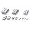 JIS/US/DIN standard double holes aluminum ferrule fittings small size M1.0