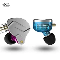 

New Listing KZ ZSN Pro 1BA+1DD Hybrid technology HIFI Bass In Ear Metal Monitor Earphones