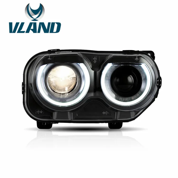 Vland Challenger Headlight for 2015 2016 2017 2018 2019 for Challenger LED Head Lamp wholesale price