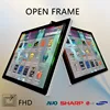 Industrial Embedded Open Frame TFT LCD Monitor with Metal Case DVI/VGA/USB Ports Wild Applications