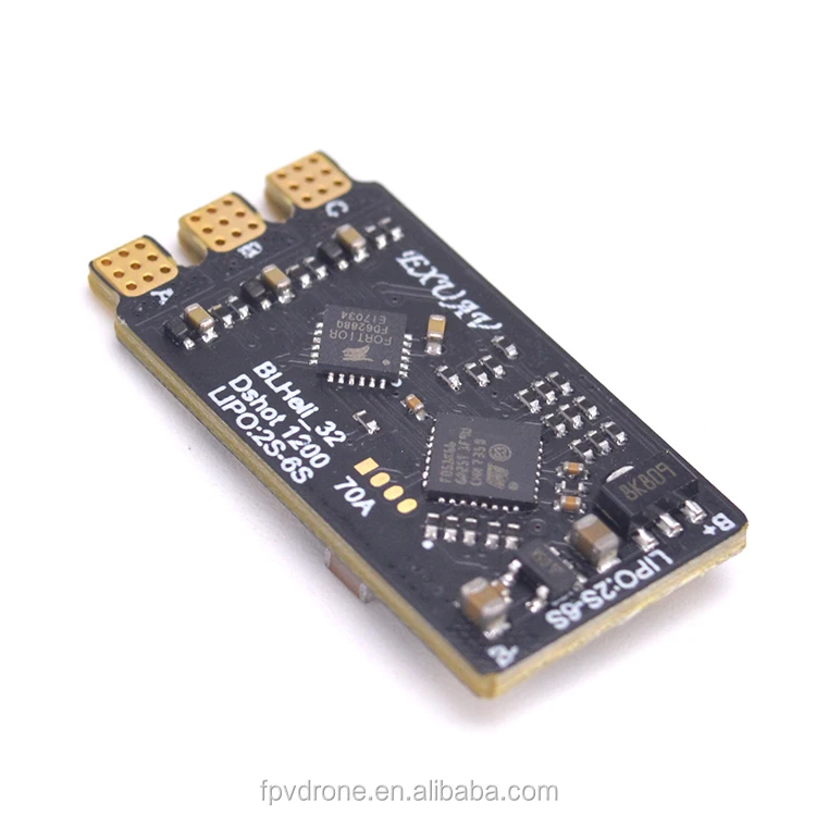 Exuav Lighting 70a 2-6s Blheli_32 Brushless Esc With Shell Support ...