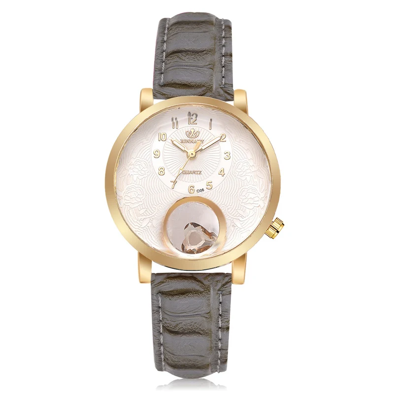 

WJ-8442 Hollow With Crystal Pretty Women Leather Watches China Supplier Hot Sale Popular Ladies Quartz Watch Factory Direct, Mix