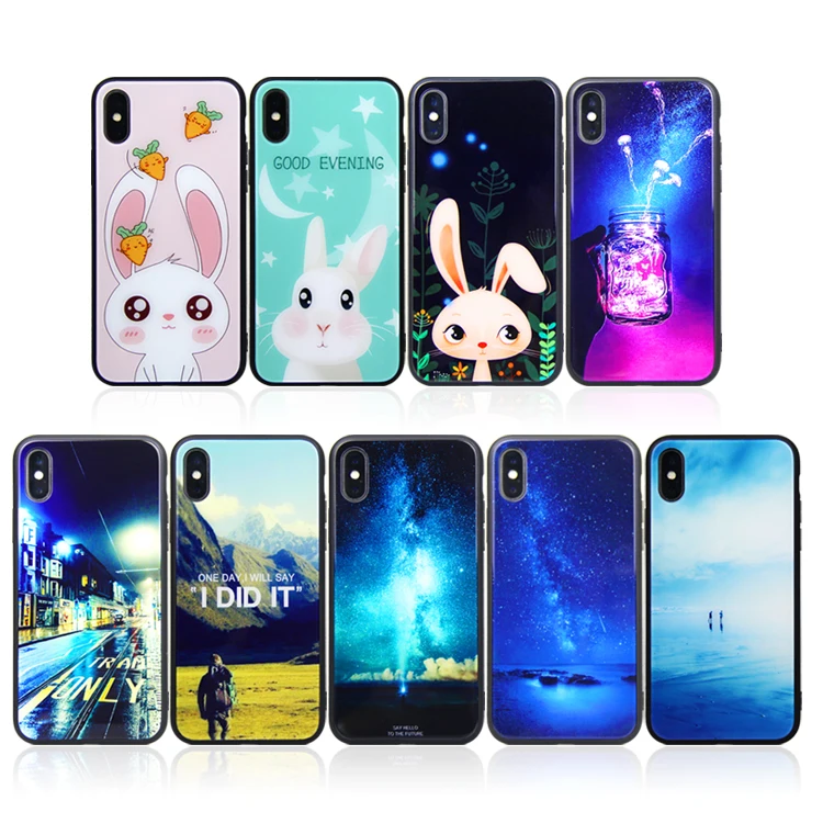 

Custom 9H Tempered Glass Case For iPhone X/XS/XR/XS Max
