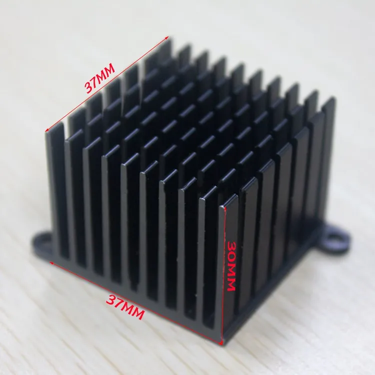 Disipador De Calor De Aluminio 100x69x36 Mm - Para Amplificadores, LEDs, Transistores - Enfriamiento Pasivo Para Componentes Electrónicos