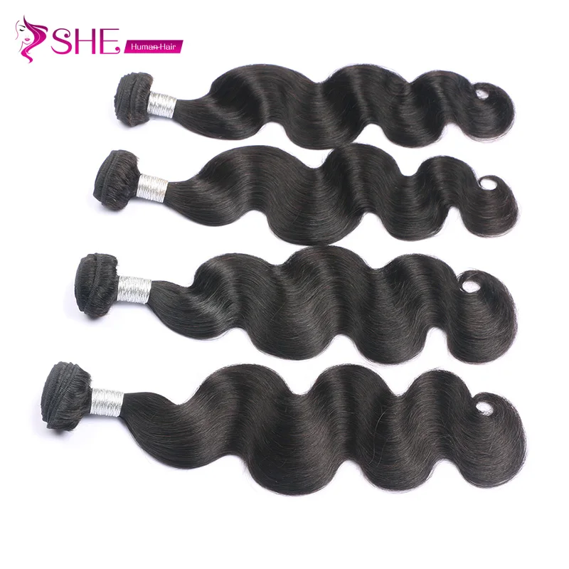 

9A grade 22 inches body wave wholesale Brazilian virgin hair for 10 pieces, Natural color