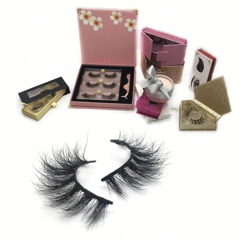 

New Arrival Real 3d Mink Lashes False Mink Eyelashes, Natural black