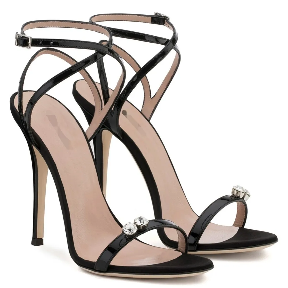 pointed toe high heel sandals