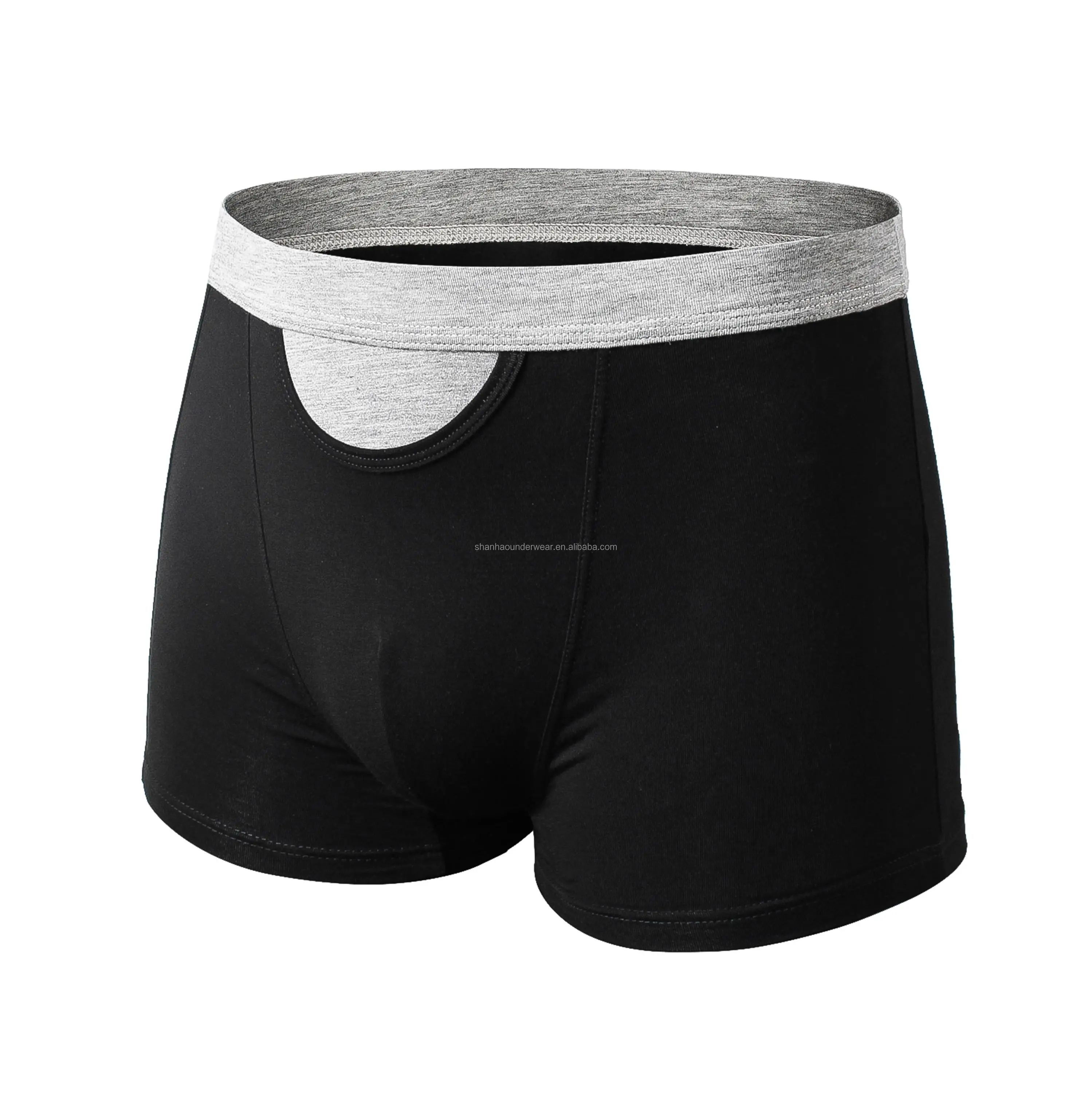 Bamboo Boxer For Men Modal Boxer Sports Briefs Shorts With A Pocket ...