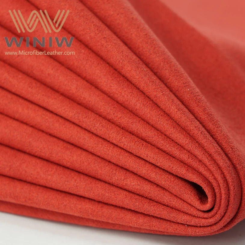 High Quality Microfiber Suede Material  For Shoe Lining Leather Supplier in China