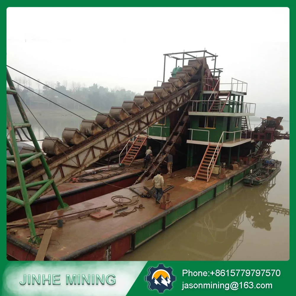 manual hand dredge with bucket