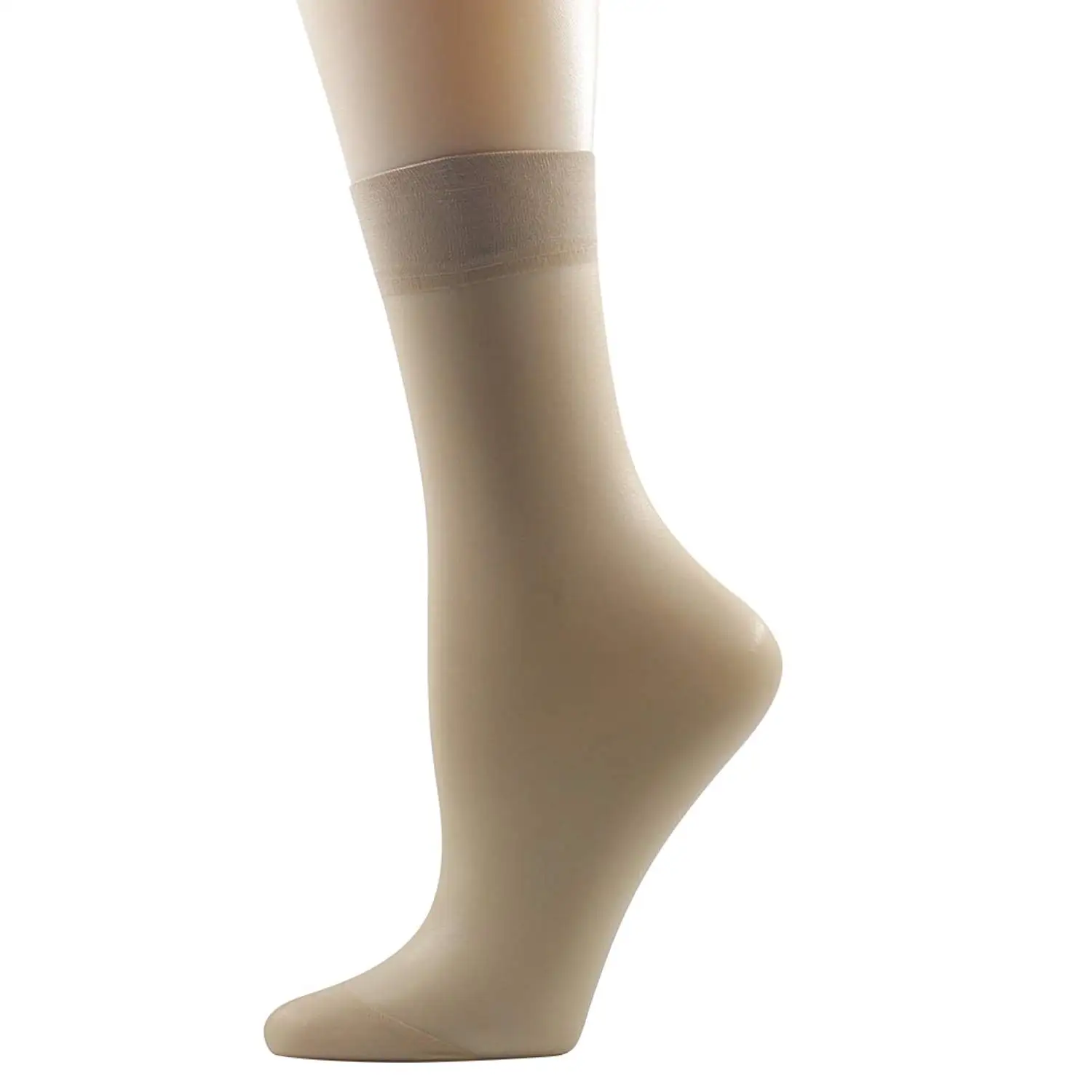 CHUNTIAN Sox Womens Girls Lace Sheer Socks Ultrathin Crystal Glass Crew Socks Transparent Novelty Nylon Fishnet Ankle Socks