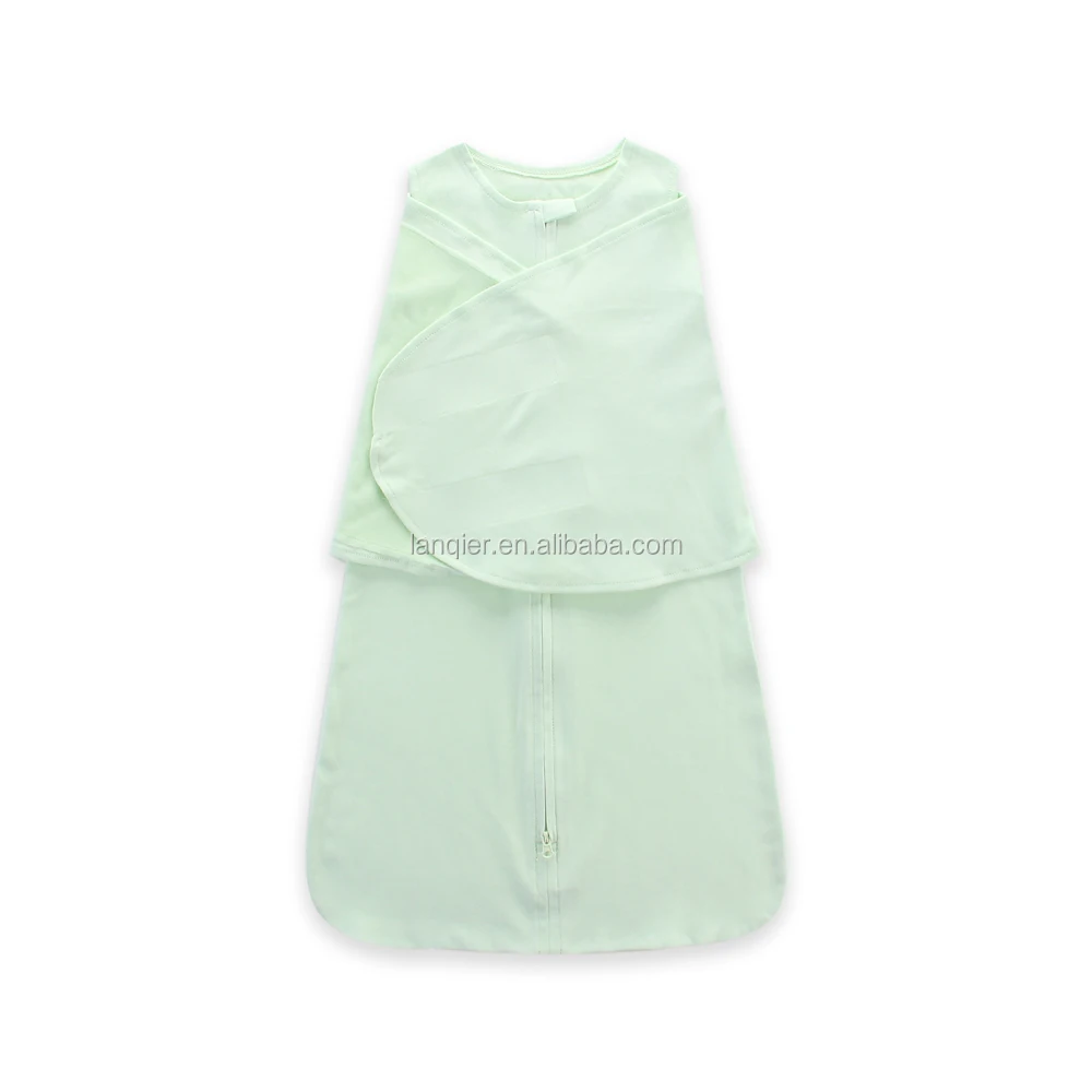 

Big Sale! 100% Cotton baby swaddle sleeping bag baby organic cotton organic baby sleeping bag, Green