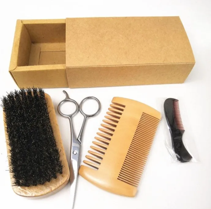 

OEM Beards grooming tool beech Beard Grooming Kit for Men, Customised