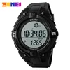 Skmei running watch data storage pedometer 3D digital watch for outdoor sports