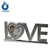 True Love Invitation Frame Metal Crystal Picture Frame