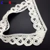 CRST1206 2018new design 4.2cm border battenburg lace trim for clothes making
