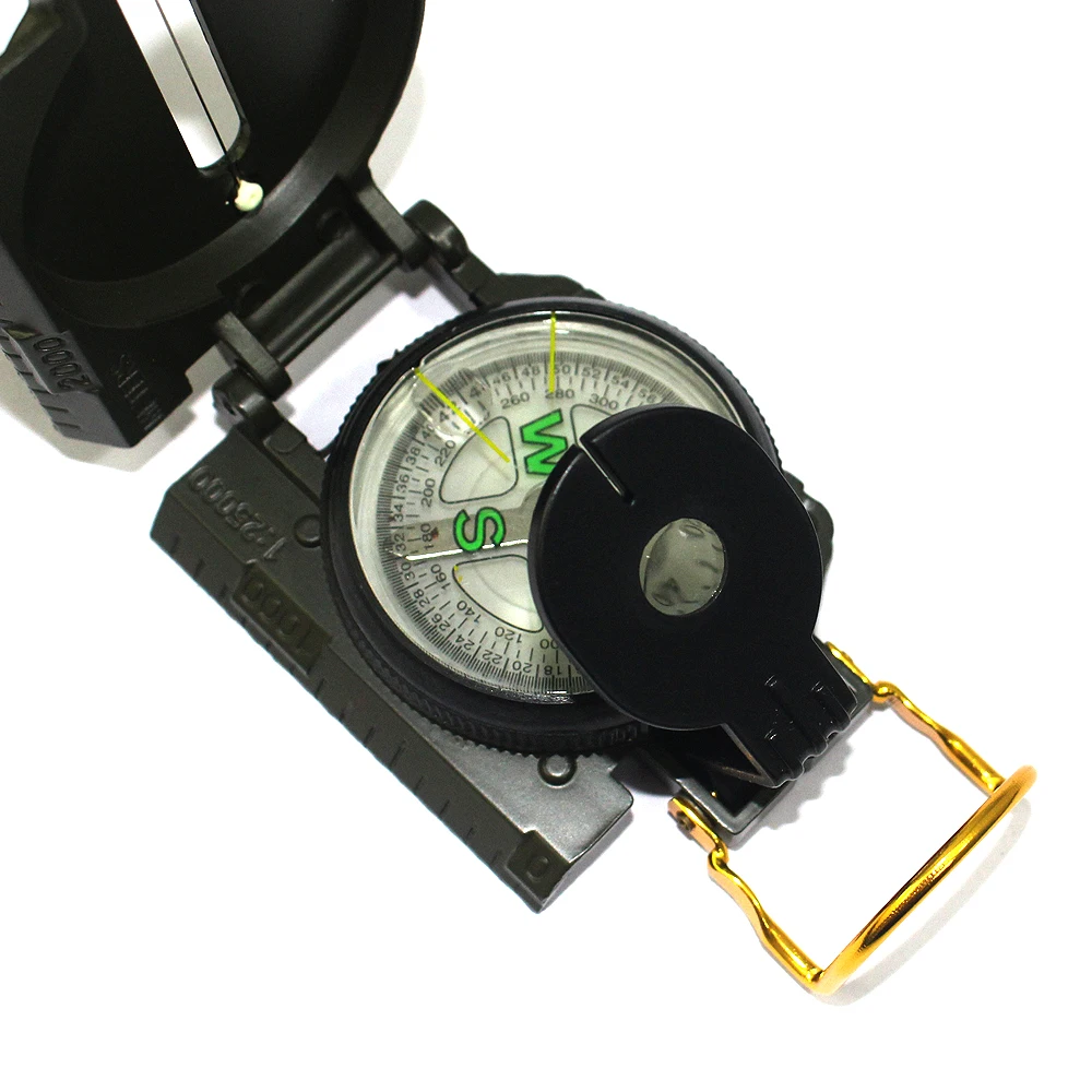 Survival Wild Jungle Compass For Sportneer Military Lensatic Sighting